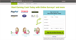 Desktop Screenshot of join.surveycompare.net